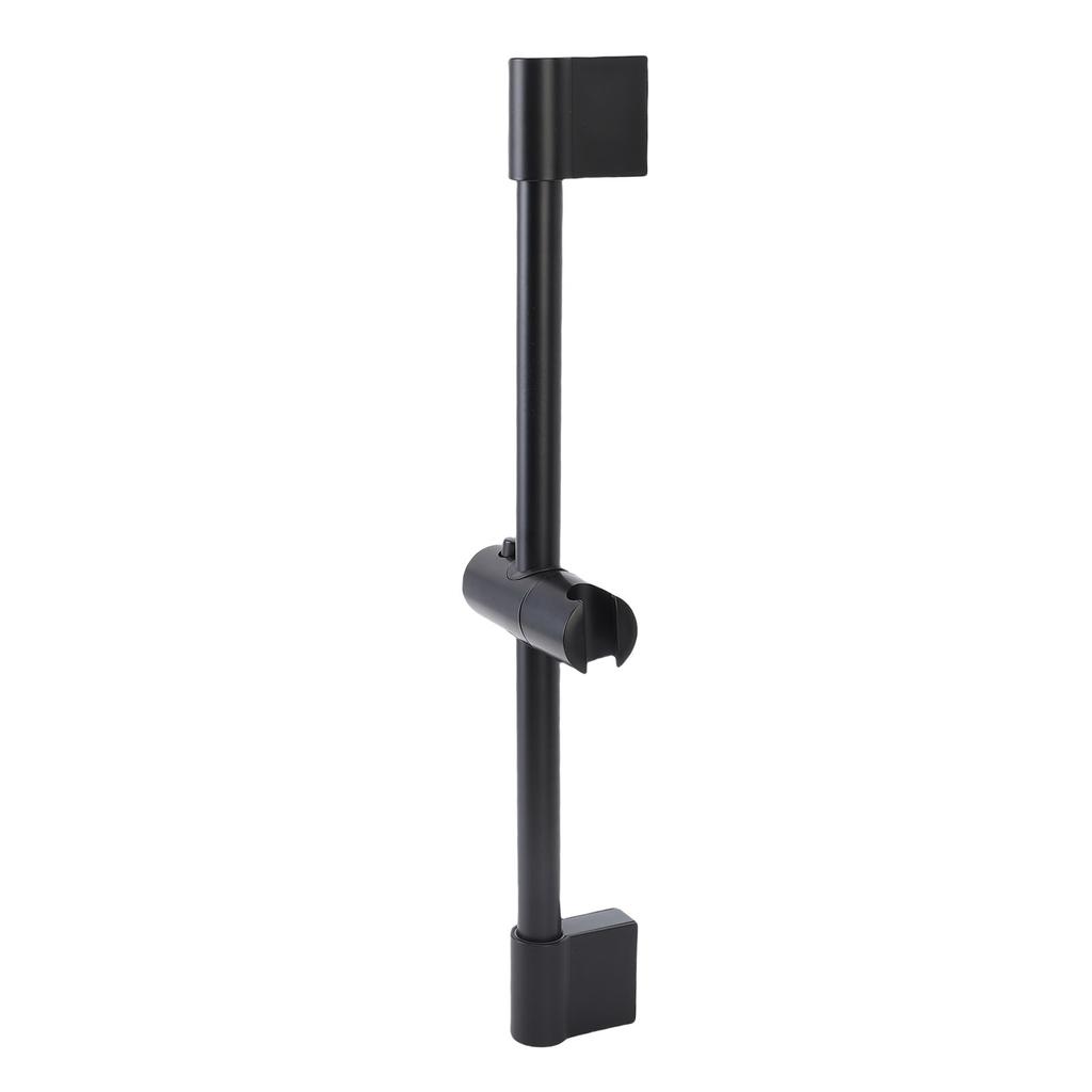 Shower Slide Bar Round Metal Handheld Shower Sliding Bar with   Shower Head Holder for Bathroom 40cm