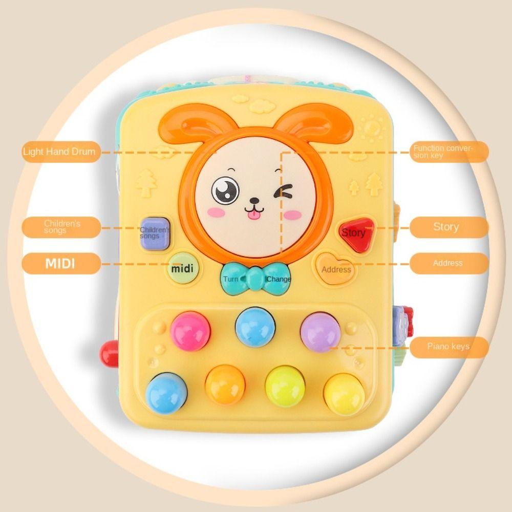 Early Learning Multifunctional Stacking Bus Educational Musical Bus  Preschool