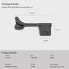 Haoge Metal Thumb-Up Grip for Leica Q3 Q3 43 Camera Foregrip Digital Accessory THB-Q3B Hot Shoe Thumb-Up Rest Support Handgrip