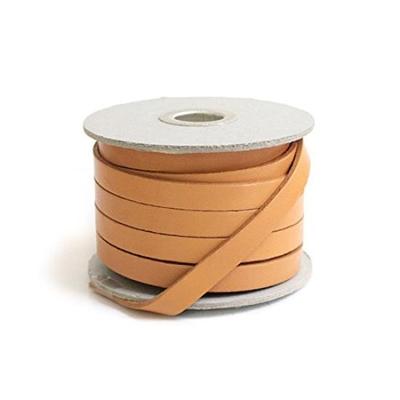 Nippon Chuko kožená páska Tanned, 10 mm, délka 10 m, role, béžová, MTLS1010-1, řemeslná kůže, arch z pravé kůže