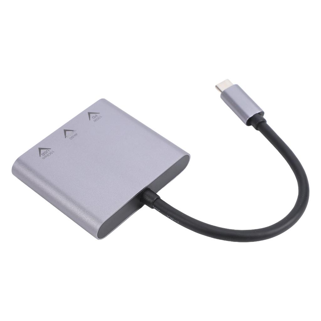USB C Hub 3 in 1 Multiport Adapter 4K HD Multimedia Interface PD100W Port USB3.2 OTG Port Type C Docking Station for