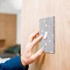Bathroom Switch Plate Elegant Single Toggle Light Switch Plates for Home Office Decor Set of 2 Decorative Outlet Covers for Room