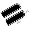 Car Hood Bonnet Stripe Vinyl Decal Engine Cover Decor Graphics Racing Sport Stripes Sticker Waterproof Accessories For Fiat 500