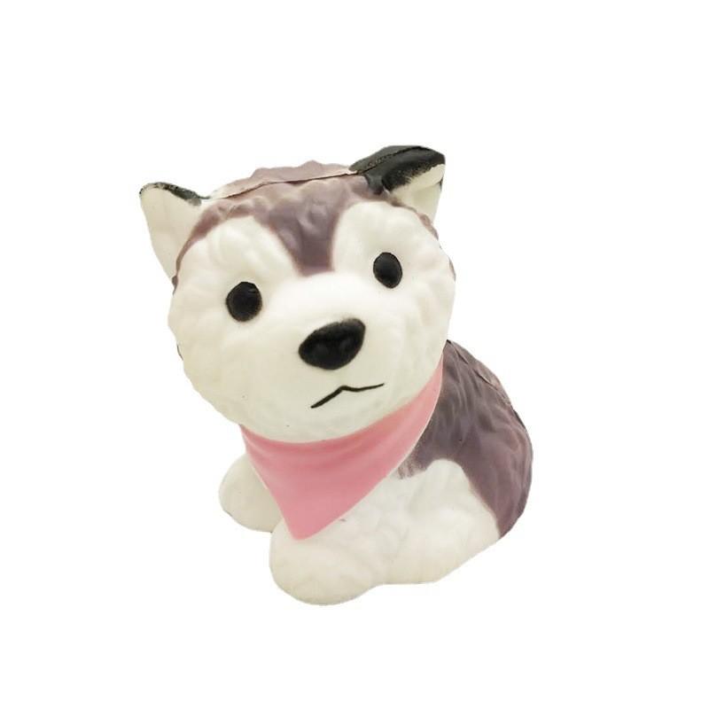 Squishy Dog Plush Toy With Slow Rebound Pu Foam For Stress Relief And Gift Giving