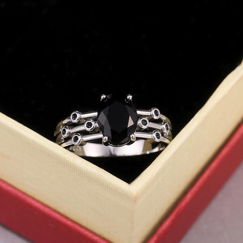 Cao Shi Kristall Förlovningsringar: Eleganta europeiska och amerikanska modesmycken för sofistikerade kvinnor