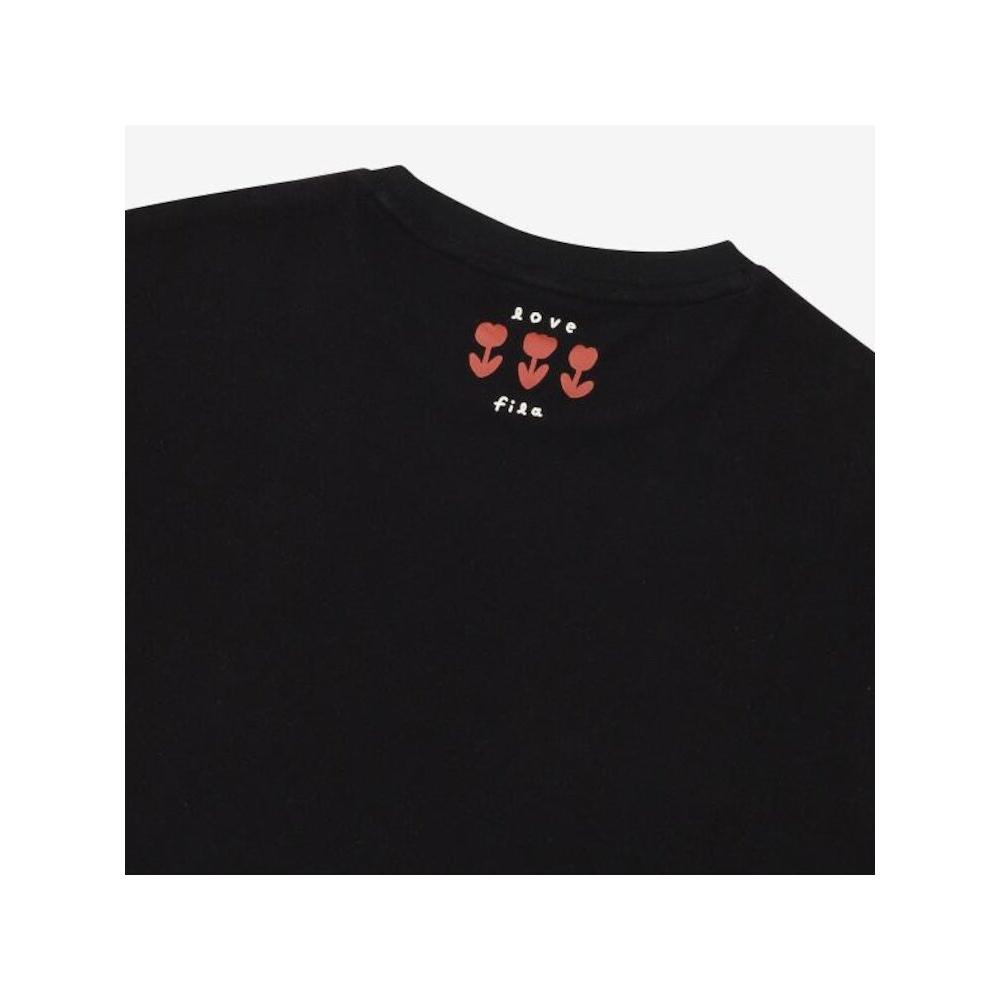 [fila Kids] Girls Soo Jin Long Tee  Fk2rlf3001f Blk  q0zFk2rlf3001fBlk