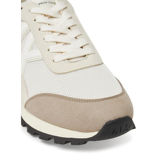 Мужские кроссовки Armani Exchange Xux263 xv942 u660 бежевые