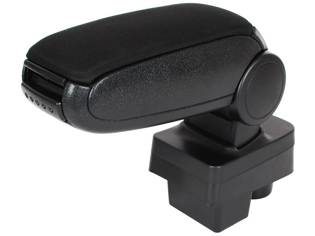 Skoda Fabia II 06-14 Armrest Set BLACK FABRIC + Installation Kit