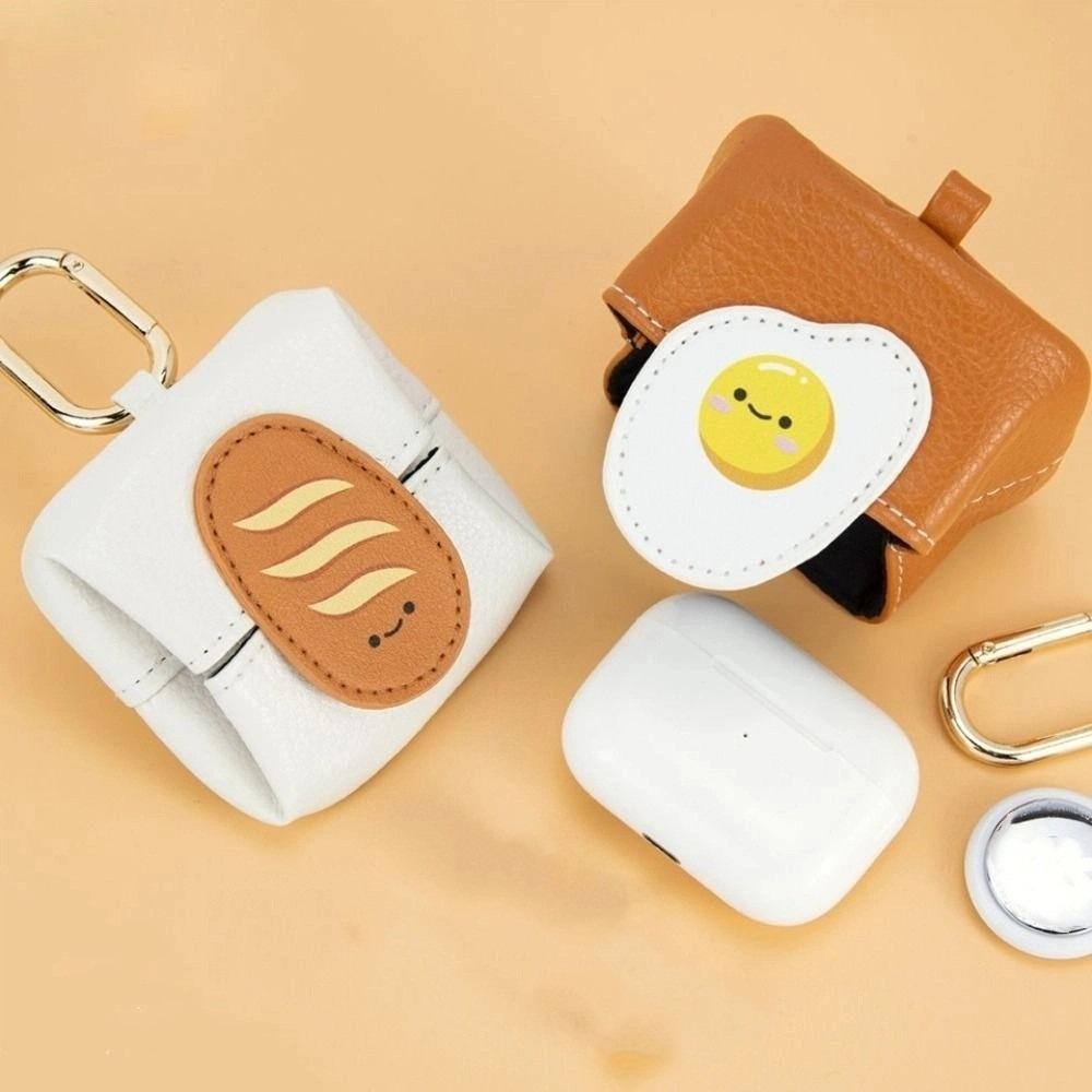 Multipurpose Leather Earphone Bag Cute Fruit Coin Purse Storage Bag Mini Lipstick Bag  Student