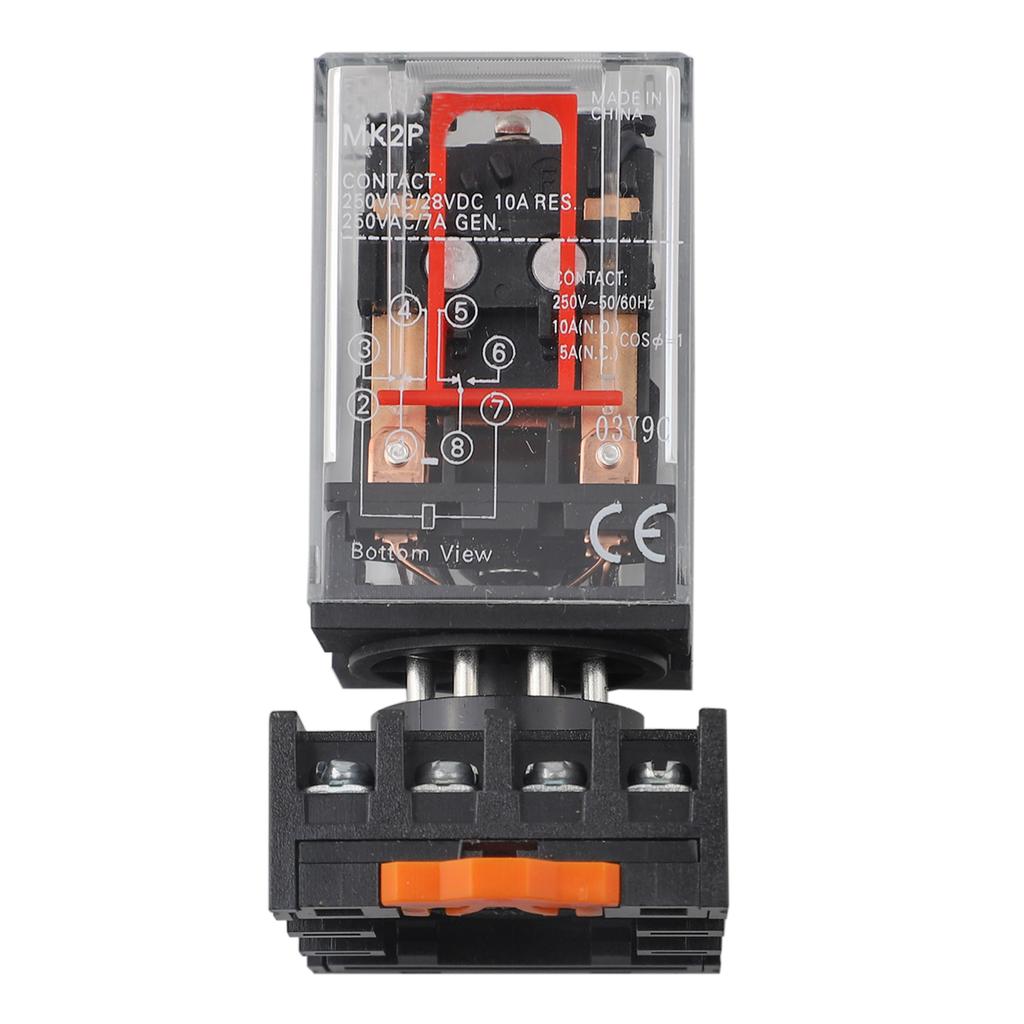 Simplified Electrical Solutions using the Reliable Model MK2PI General Purpose Power Relay integrated with a socket