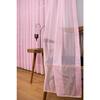 Cukrová růžová řecký tyl Závěs Voštinová podlaha 1/2 řídký vlas