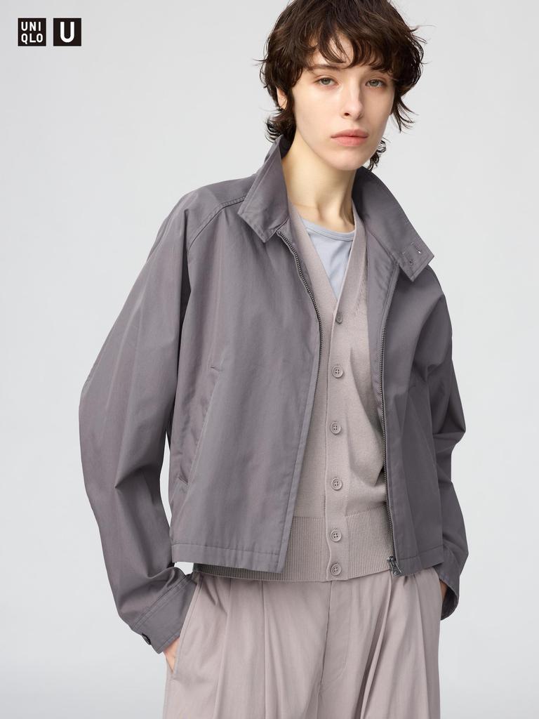 Uniqlo Japan Cotton Blend Short Blouson
