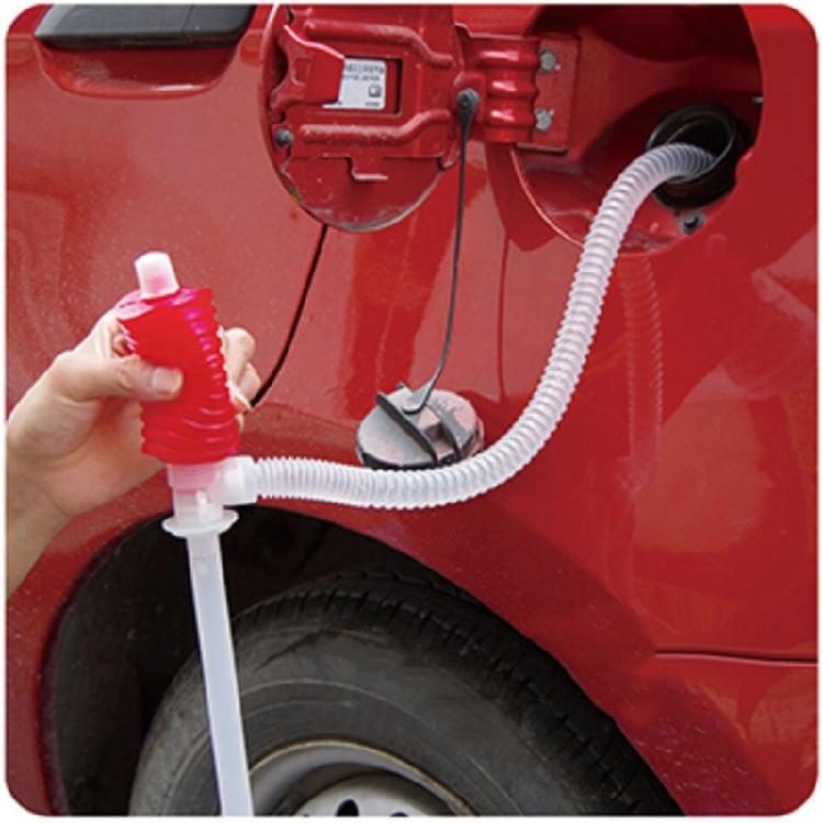 Car Fuel Transfer Siphon Pump Oil Sucker Siphon Manual Liquid Transfer Pump
