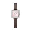 ROMANSON Renata Full Square R Pink Leather Watch RWRLLL5BF012WHPK0