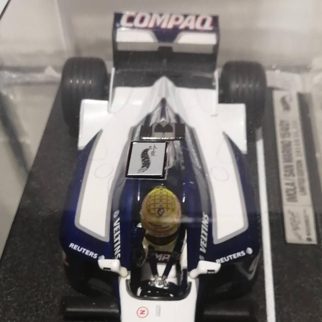 Hot Wheels WILLIAMS F1 Ralf Schumacher known as Kyosho diecast 1/18 (Also Autoart, Ebbro, Minichamps, car)