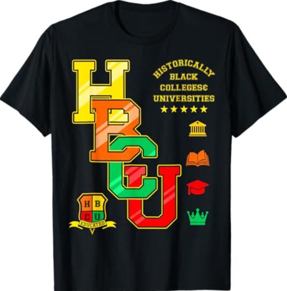 HBCU Apparel Historically Black Colleges Universities Grad T-Shirt M