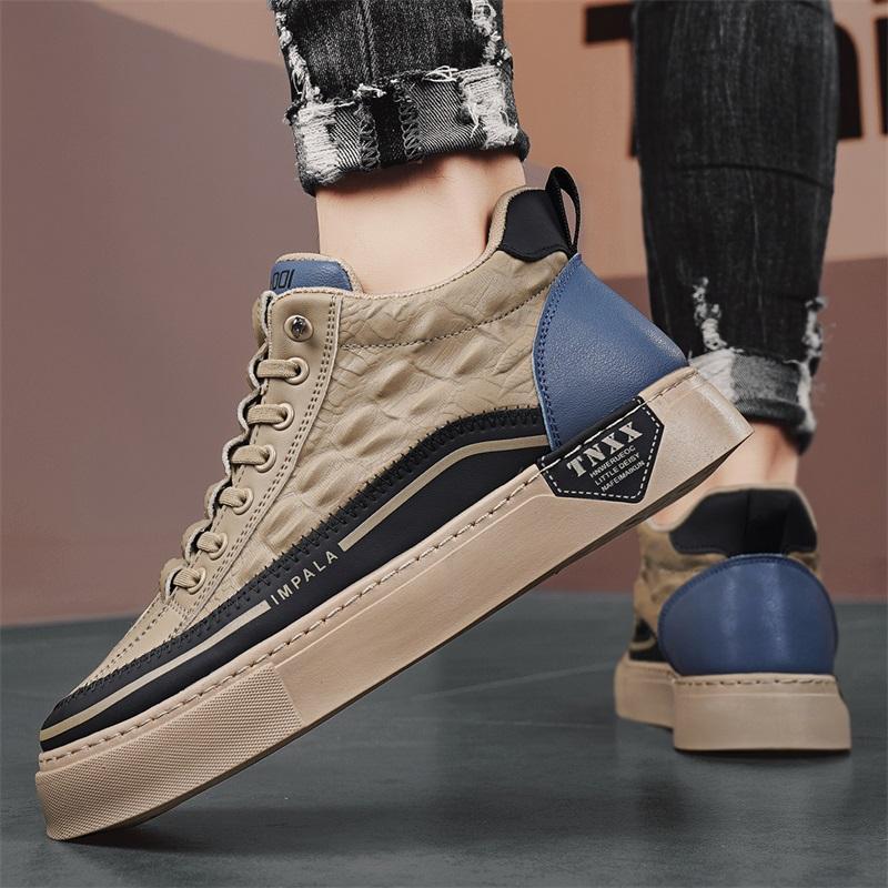 Autumn and winter new outdoor sports and leisure shoes men's fashion men's shoes Korean version of platform youth tide shoes