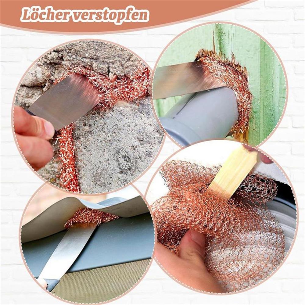 1PC Pure Copper Mesh Anti Snail Copper Wire Filter for Distilling Household Brewed Beer Garden Products