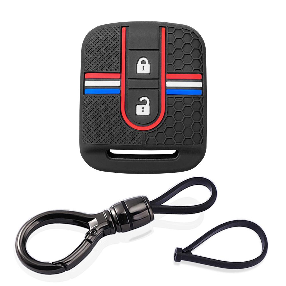 for Nissan qashqai j10 tiida note X-Trail T-31 Pathfinder navara Primera silicone car key case remote key holder cover chain