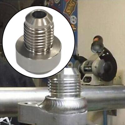Male Billet Stainless Steel Weld On Fitting Mounting Hardware Replaces Professional Assembly