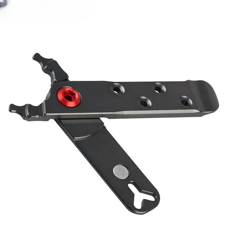 Bicycle Master Link Pliers Valve Tool Tire Lever Missing Chain Connector Cutter Remove Install 4 in 1 Multi Function CNC