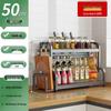 Multi-functional Kitchen Countertop Storage Rack