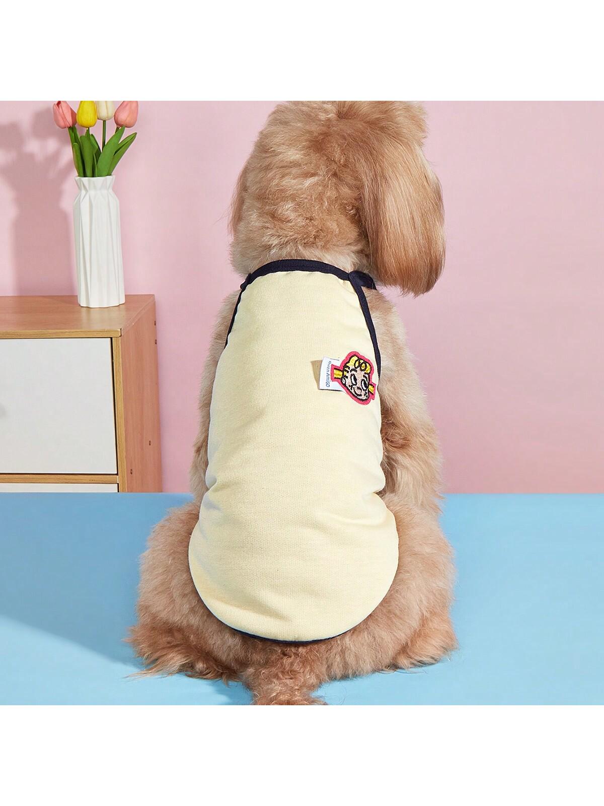 

Летние жилеты для маленьких собак: Померанский шпиц, бишон фризе, тедди, йоркширский терьер Small жёлтый