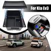 Abs Car Armrest Under Storage Box Organizer Holder Tray Car Central Card Coin Stowing Tidying For Kia Ev3