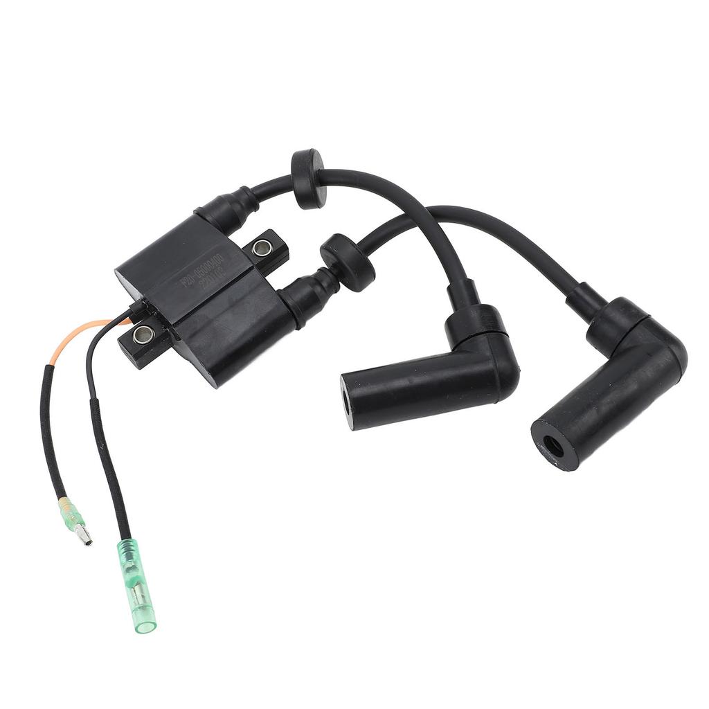 6F5 85570 12 Boat Motor Ignition Coil ABS Marine Outboard Ignition Coil for 9.9 to 40HP 2 Stroke 4 S