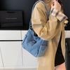 Denim Bag Women's Shoulder Crossbody Bag Commuter Small Square Bag
