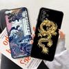 Mode Chinesischen Tiger Drachen Fall Für Samsung Galaxy A50 A02 A01 A02s A10 A03s A04s A03 Core A04 A20e A40 a70 A54 A34 Abdeckung