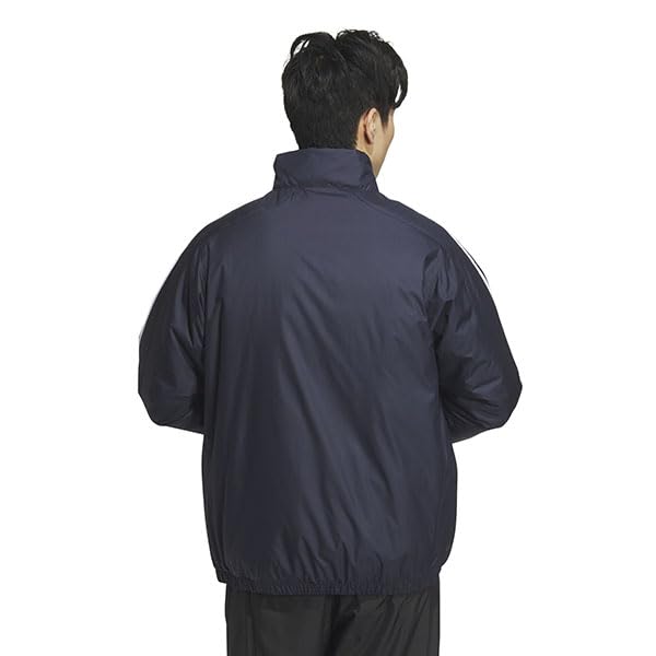 Adidas RDY Padded Track Jacket KWX74 Legend Ink 3-Stripes Loose-Fit WIND. Men's (JG8523) J/L