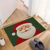 VIKAMA Christmas Door Mat Santa Claus Indoor/Outdoor Welcome Mat 2026 Happy New Year Christmas Home Decoration Entrance Carpet