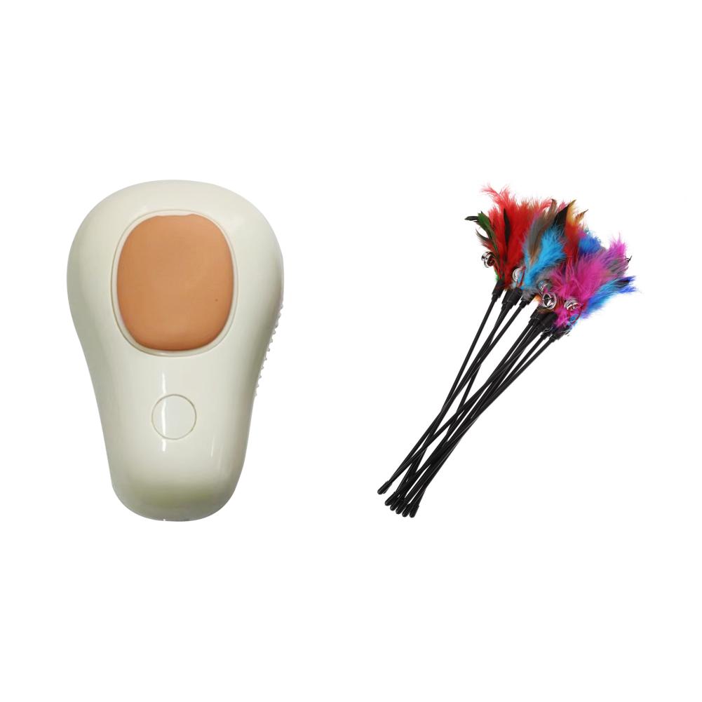 

Щетка для волос кошек из авокадо с распылителем для массажа (Белый 1шт) #F