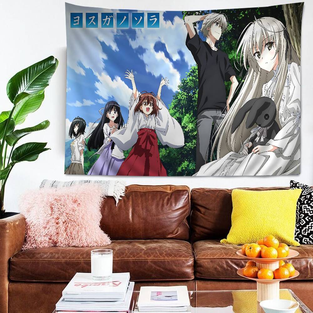 Anime Yosuga No Sora Wandteppich Kunstdruck Japanischer Wandteppich Anime Wandbehang Heimdekoration