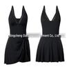 2025 Bestseller Conservative Solid Color Women's One-Piece Swimsuit - European and American Style