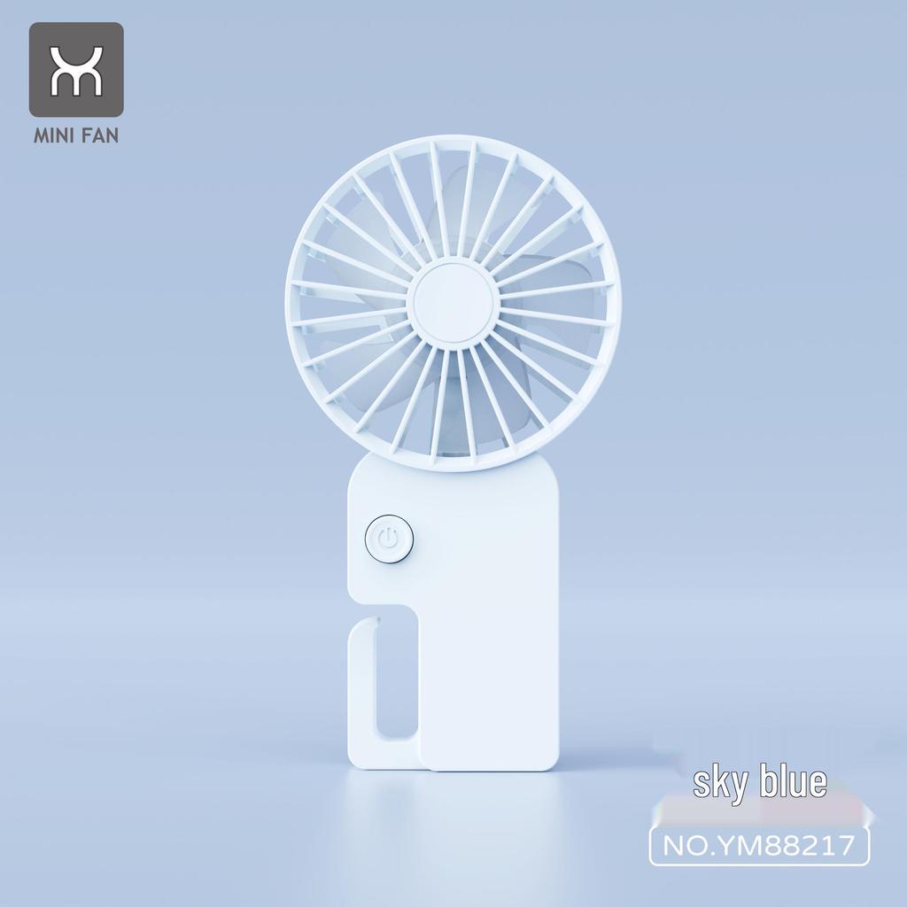 2026 USB Rechargeable Foldable Small Handheld & Neck-Hanging Fan