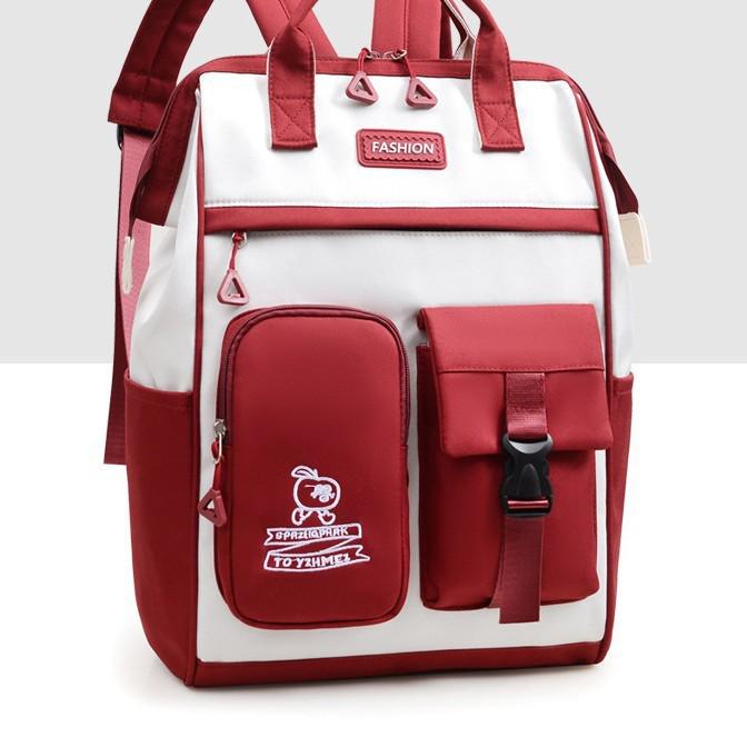 Trendiger leichter Rucksack mit großem Fassungsvermögen für Damen - Perfekt für High School, Universität oder Mütter