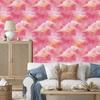 Watercolor Galaxy Powder Pink Wallpaper for Living Room and Bedroom 50x1000