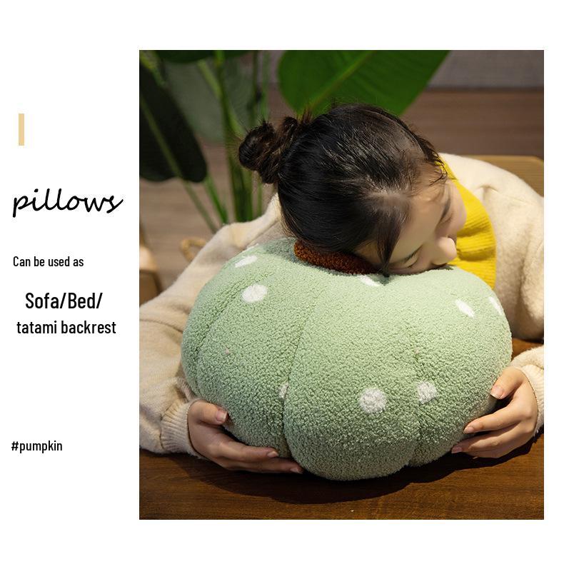 Halloween Pumpkin Throw Pillow - Creative Sofa Cushion for Living Room, Car, Bedside, and Bay Window Decor; Waist Support and Backrest.