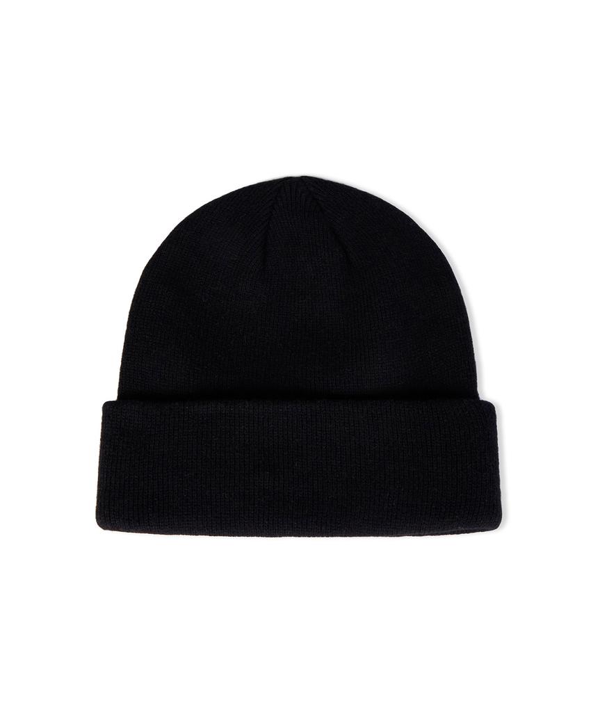 Bajal Va Square Big Label Beanie Black