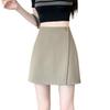 2025 High Waist A-Line Professional Casual Irregular Short Skirt