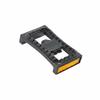 6x2 Pieces SPD Pedal Conversion Plate Black Adapter Nylon