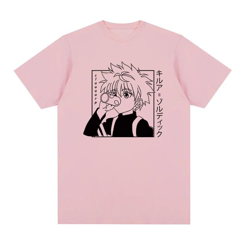 Hunter X Hunter Killua Zoldyck Kawaii T-shirt Cotton Unisex T Shirt New TEE TSHIRT Womens Tops