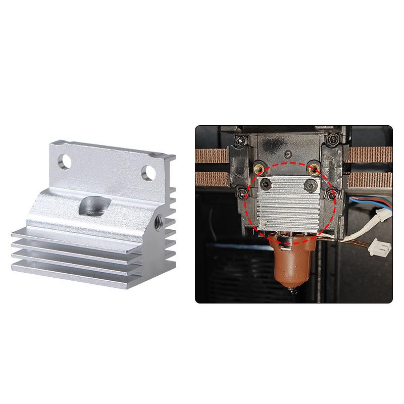 Pentru Creality K1/K1 Max/K1C Radiator Metalic Disipator de Căldură Rezistent la Temperaturi Înalte Hotend Pentru Seria de Imprimante 3D Creality K1