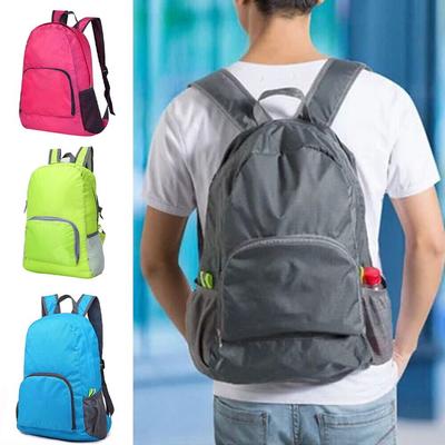 Neuer Faltbarer Rucksack Leichter Nylon Freizeitrucksack Outdoor Reise Herren Damen Tagesrucksack Student Schultasche Einfacher Rucksack
