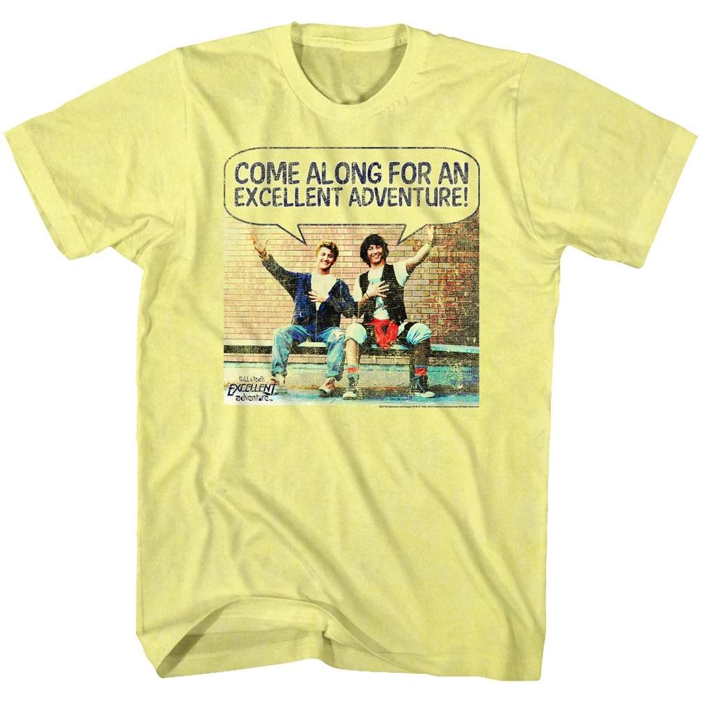 

Bill & Ted s Movie Come Along For An Excellent Adventure Men s T shirt M