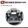 ACROPIX Kompatibel für Honda Accord Odyssey Civic 1998-2019 1 Stück Rückfahrlichtfassung Nummer: 33513S84A01 Lampenbirnenstecker 2-polig