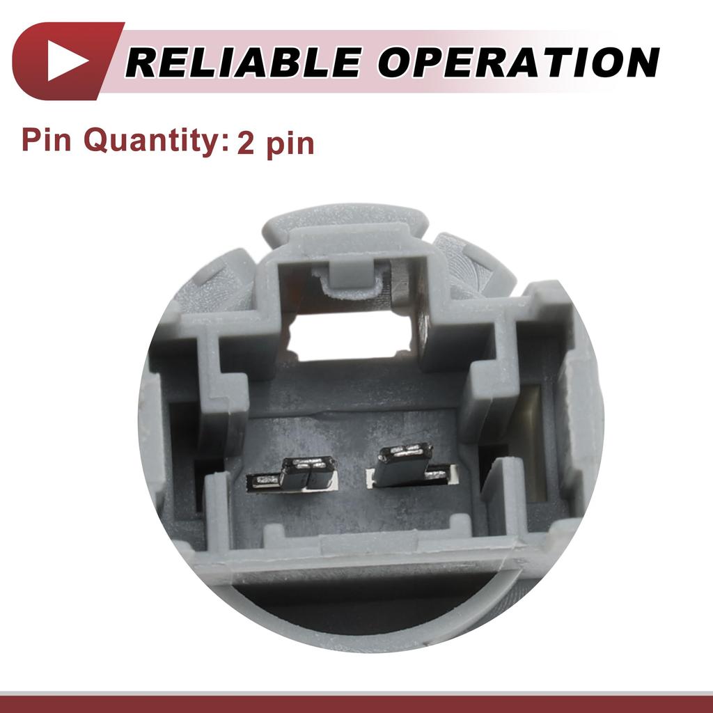 ACROPIX Kompatibel für Honda Accord Odyssey Civic 1998-2019 1 Stück Rückfahrlichtfassung Nummer: 33513S84A01 Lampenbirnenstecker 2-polig