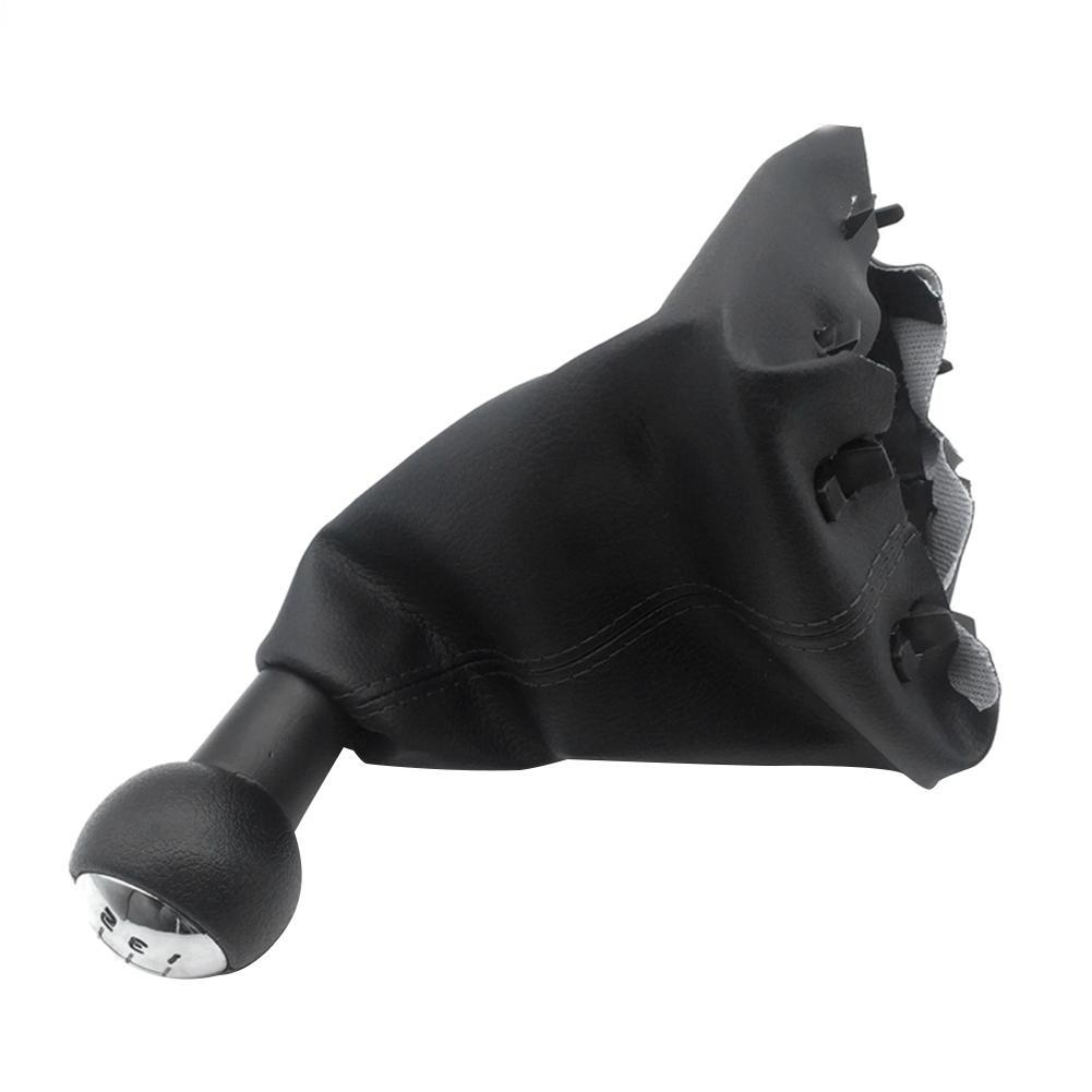 Buy 5 Speed Gear Shift Knob Shifter Boot for Peugeot 307 207 Citroen C3